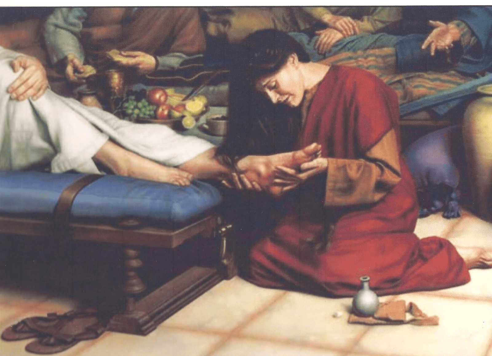 Anointing Feet of Jesus