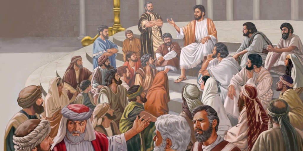 Final Teaching in the&nbsp;Temple
