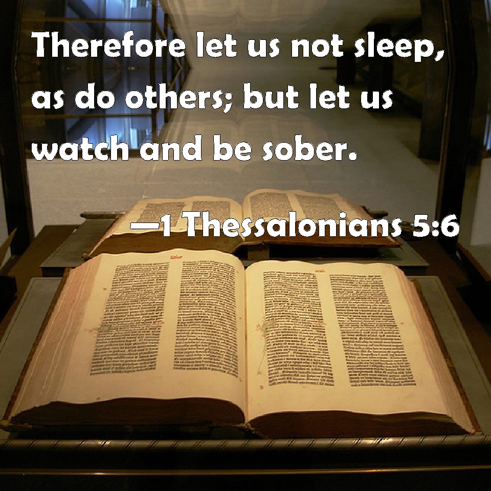I Thessalonians 5 6